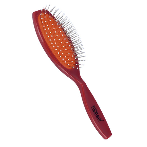 [000160] CEPILLO FUELLE PUA DE METAL CON BOLA ROJO GRANDE - EUROSTIL