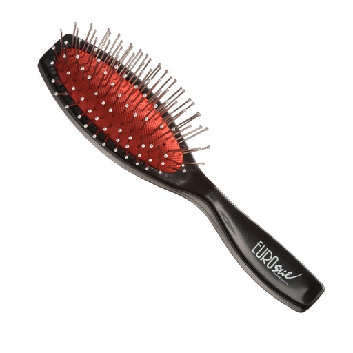 [00158/50   ] CEPILLO PUAS METAL Y BOLA CON FUELLE Y MANGO DE PLASTICO - EUROSTIL