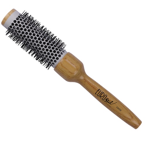 [03458] CEPILLO TERMICO/CERAMICO Ø 33 MANGO MADERA - EUROSTIL