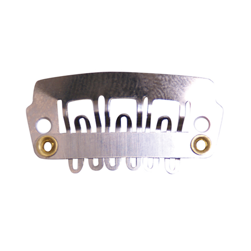 [03271/54   ] BOLSA 4 CLIPS EXTENSIONES 2,2CM PEQUEÑO PLATA - EUROSTIL