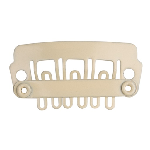 [03271/66   ] BOLSA 4 CLIPS EXTENSIONES 2,2CM PEQUEÑO RUBIO - EUROSTIL