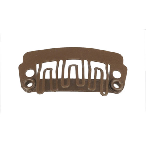 [03307] BOLSA 50 CLIPS EXTENSIONES 2,3CM MARRÓN - EUROSTIL