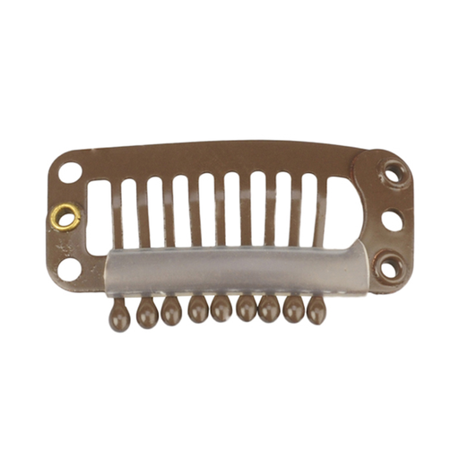 [03306] BOLSA 50 CLIPS EXTENSIONES 2,8CM MARRÓN - EUROSTIL