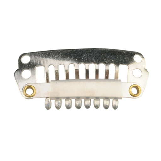 [03306/54   ] BOLSA 50 CLIPS EXTENSIONES 2,8CM PLATA - EUROSTIL