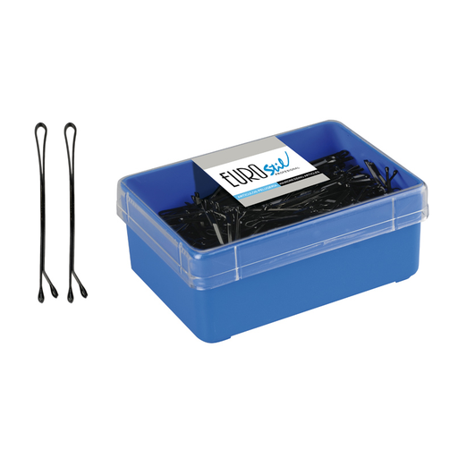 [01604/50   ] CAJA 300 CLIPS BOLA NEGRO 50MM - EUROSTIL