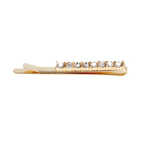 [06929] CLIP 2UD DORADO CON GEMAS - EUROSTIL