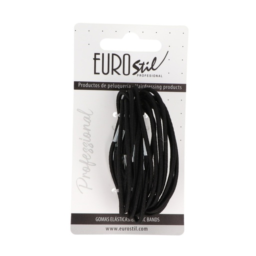 [07451/50   ] CARTON 15 GOMAS FINAS COLITA NEGRAS - EUROSTIL