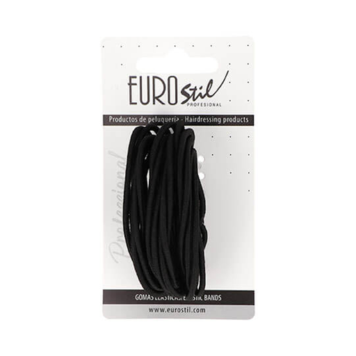 [07457/50   ] CARTON 25 GOMAS COLOR NEGRO - EUROSTIL