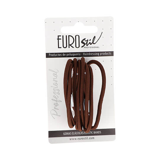 [07450/69   ] CARTON 8 GOMAS GRUESAS COLITA MARRON - EUROSTIL