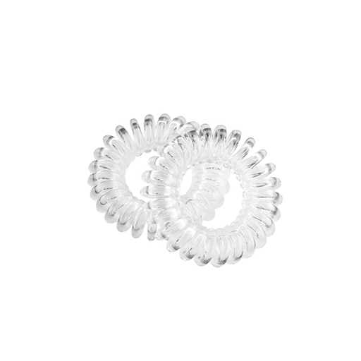[04807/56   ] PACK 2 GOMAS ESPIRAL MEDIANA 45MM TRANSPARENTE - EUROSTIL