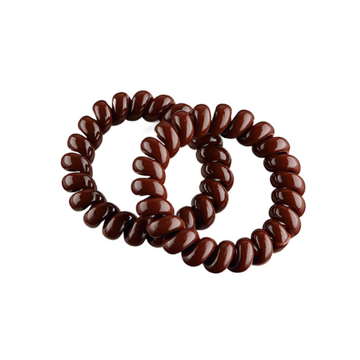 [04807/69   ] PACK DE 2 GOMAS ESPIRAL MEDIANA 45MM MARRON - EUROSTIL