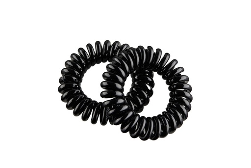[04807/50   ] PACK DE 2 GOMAS ESPIRAL MEDIANA 45MM NEGRA - EUROSTIL