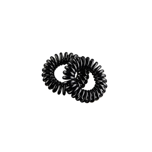 [04806/50   ] PACK DE 2 GOMAS ESPIRAL PEQUEÑA 35MM NEGRAS - EUROSTIL