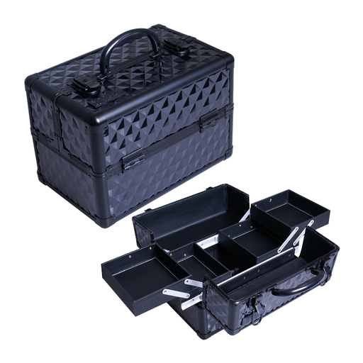 [03599] MALETIN ALUMINIO NEGRA UTILES - EUROSTIL