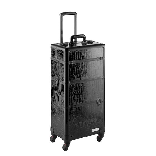 [04939/50   ] MALETA TROLLEY 2 CUERPOS NEGRA 70.5X34.5X37CM - EUROSTIL
