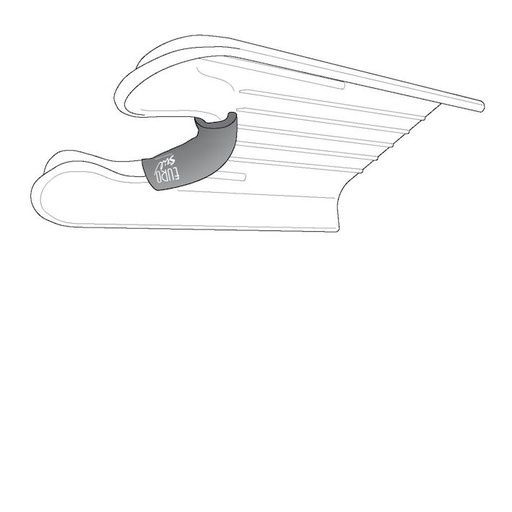 [01363] 2 FUNDAS PROTECTORES LAVACABEZAS NEGRO - EUROSTIL