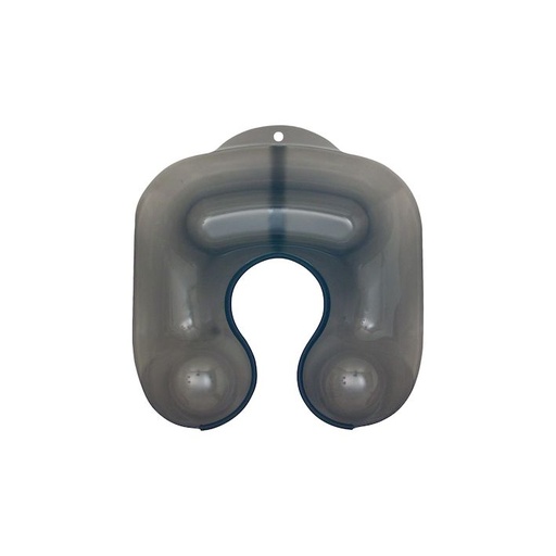 [02522/50   ] PROTECTOR CUELLO PLAST.CON RIBETE 33X36 NEGRO - EUROSTIL