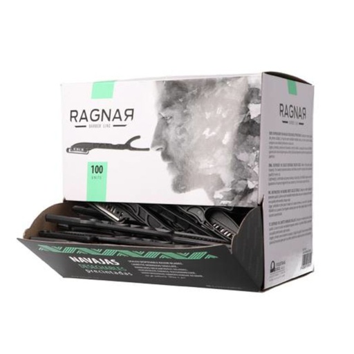 [07439] CAJA 100 NAVAJAS DESECHABLES - RAGNAR