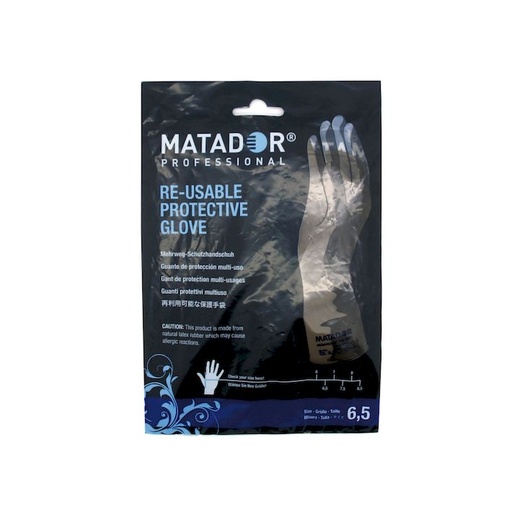 [01672] BOLSA 2UD GUANTES PROFESIONALES 6,5 - EUROSTIL