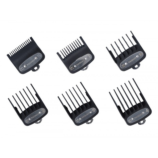 [06985] PACK 6 PEINES METÁLICOS - RAGNAR