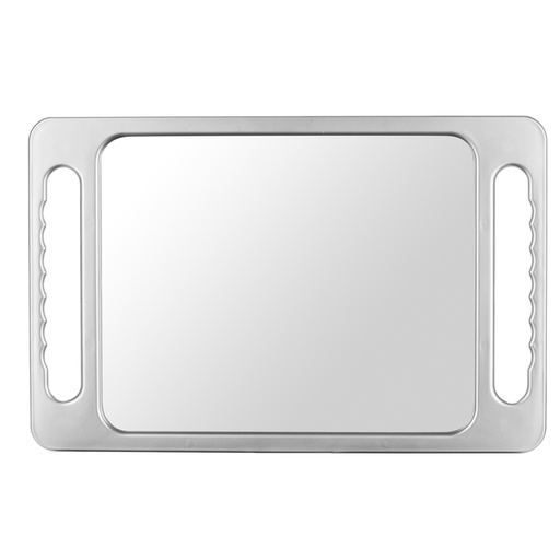 [02538/54   ] ESPEJO ASAS GRANDE PLATEADO 40X26CM - EUROSTIL