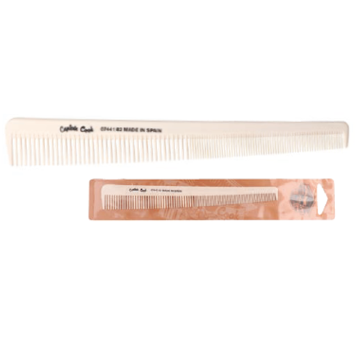 [07441/82   ] PEINE BARBERO 18CM MARFIL - CAPTAIN COOK