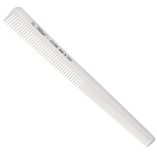[00422/58] PEINE ESPECIAL PELUQUERO 18CM BLANCO - EUROSTIL