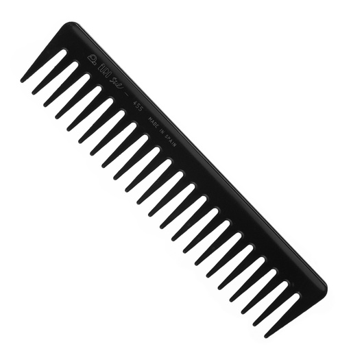[00455] PEINE BATIDOR MECHAS 18CM NEGRO - EUROSTIL