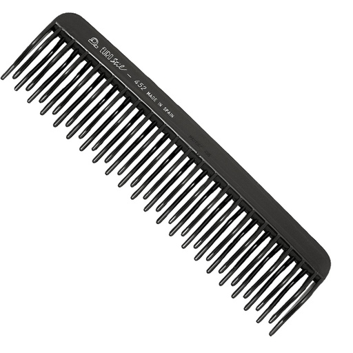 [00452] PEINE BATIDOR PLASTICO 18CM NEGRO - EUROSTIL