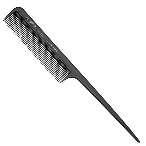 [000114] PEINE PUA NYLON 20,5CM NEGRO - EUROSTIL