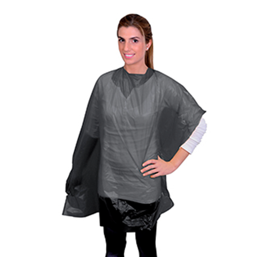 [07243] BOLSA 30 CAPAS NEGRAS UN SOLO USO 130X126CM - EUROSTIL