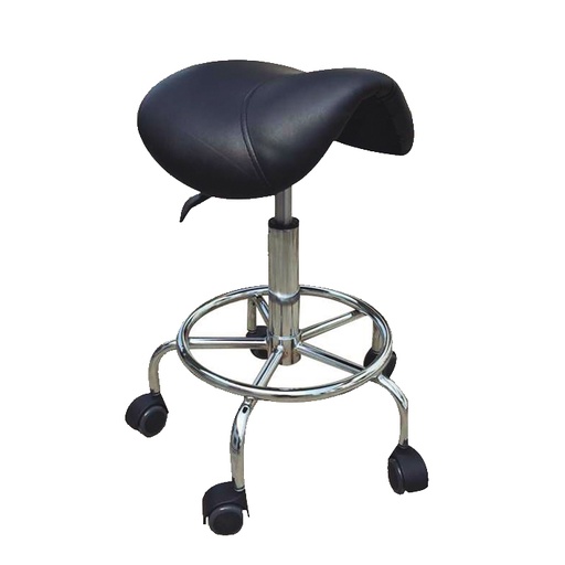 [04382/50] TABURETE RODEO BASE METAL NEGRO - EUROSTIL