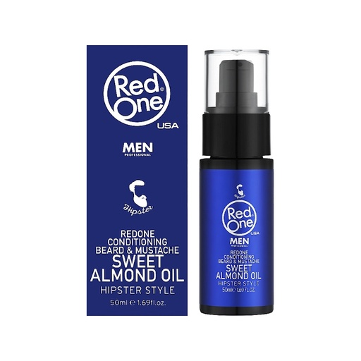 [41922] ACEITE BARBA & BIGOTE DE ALMENDRA 50ML - RED ONE