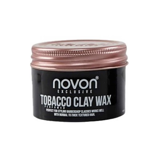 [ZZNOV90734  34743] CERA DE ARCILLA DE TABACO 100ML - NOVON