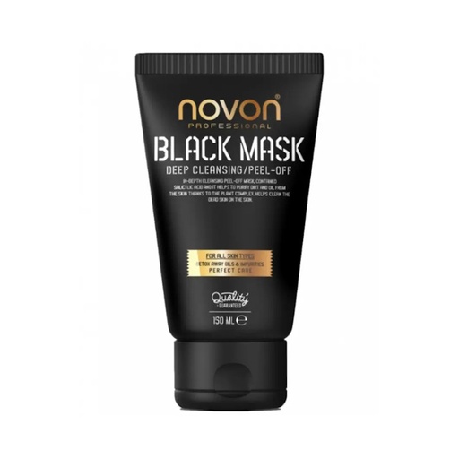 [ZZNOV90600  33052] MASCARILLA FACIAL NEGRA BLACK DEEP 150ML - NOVON