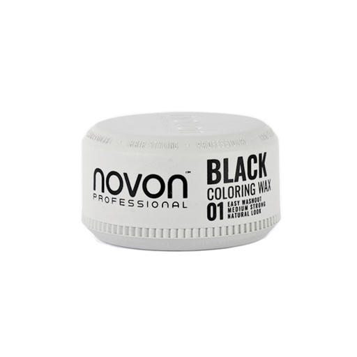 [ZZNOV90072  26038] CERA COLOR NEGRO COLORING WAX BLACK 100ML - NOVON