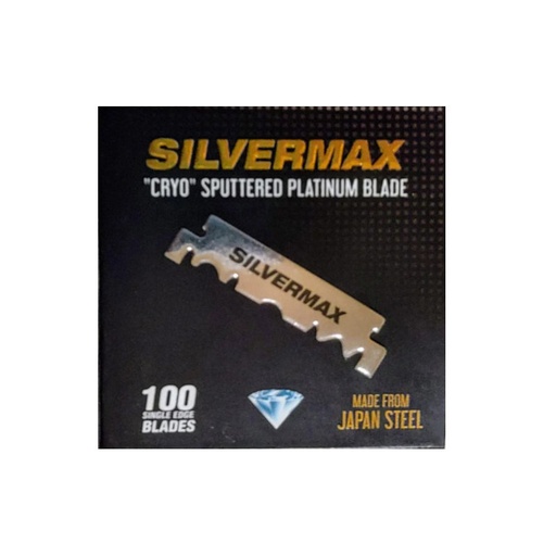 [ZZCOR26423 40254] CAJA 100 CUCHILLAS PARTIDAS - SILVERMAX