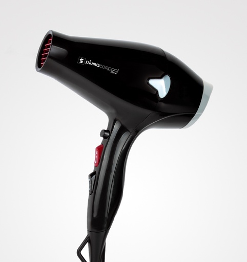 [PBSEC42678  17472] SECADOR PLUMA COMPACT BLACK - PERFECT BEAUTY