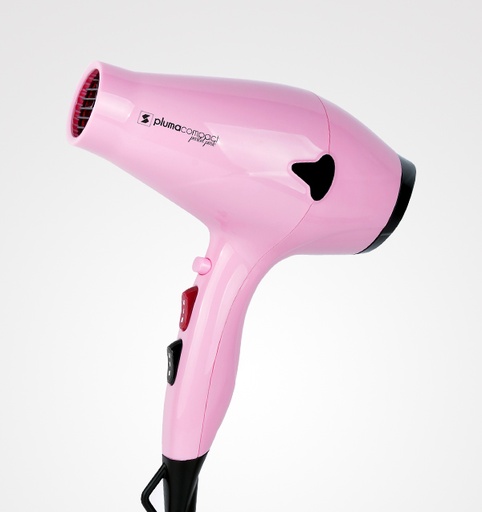[PBSEC42676 17440] SECADOR PLUMA COMPACT PASTEL PINK - PERFECT BEAUTY