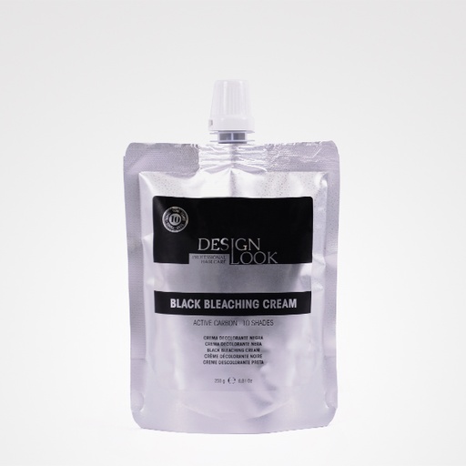 [DLPEL44841  34219] CREMA DECOLORANTE CON CARBÓN ACTIVO 10 TONOS 250GR - DESIGN LOOK