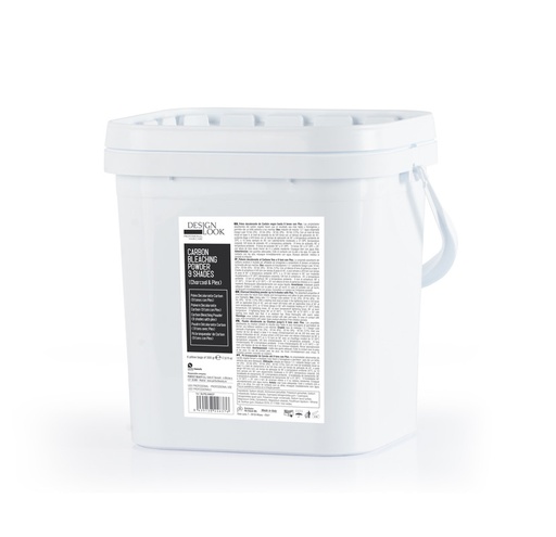 [DLPEL44637  33937] POLVO DECOLORANTE CARBÓN CON PLEX 9 TONOS (6 BOLSAS*500GR) - DESIGN LOOK