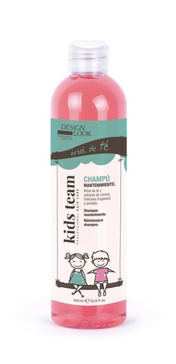 [DLPEL43980  26807] CHAMPÚ MANTENIMIENTO NIÑOS 300ML KIDS TEAM - DESIGN LOOK