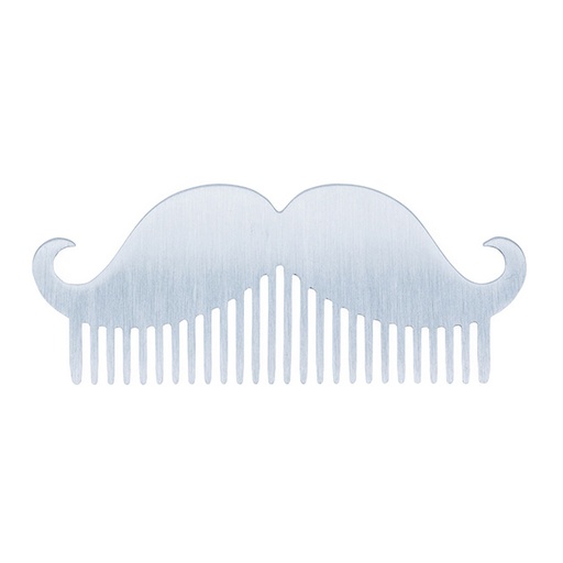 [BFPEI43092 22317] PEINE DE BARBA-BIGOTE METÁLICO HARDY FOLK - BIFULL