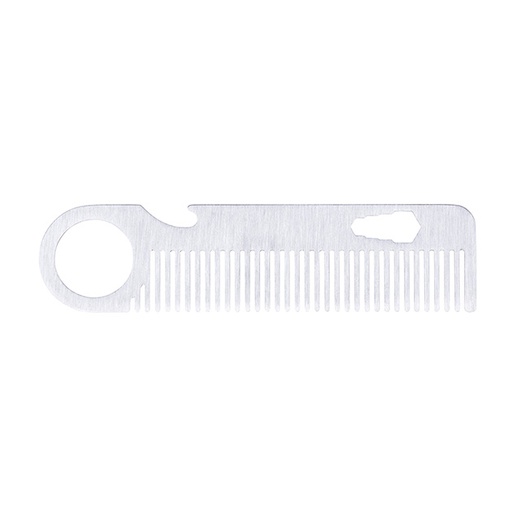 [BFPEI43091 22316] PEINE DE BARBA-BIGOTE METÁLICO CON COLGADOR HARDY ROCK - BIFULL