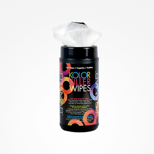 [BFFRA91016 23709] TOALLITAS LIMPIADORAS DE TINTE DE PELO 100 UNIDADES - FRAMAR