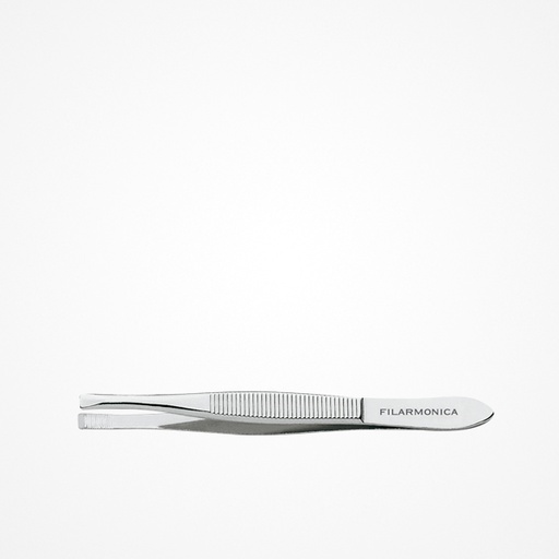 [BFFIL53620  38880] PINZA DEPILAR RECTA NIQUEL 8CM. - FILARMÓNICA