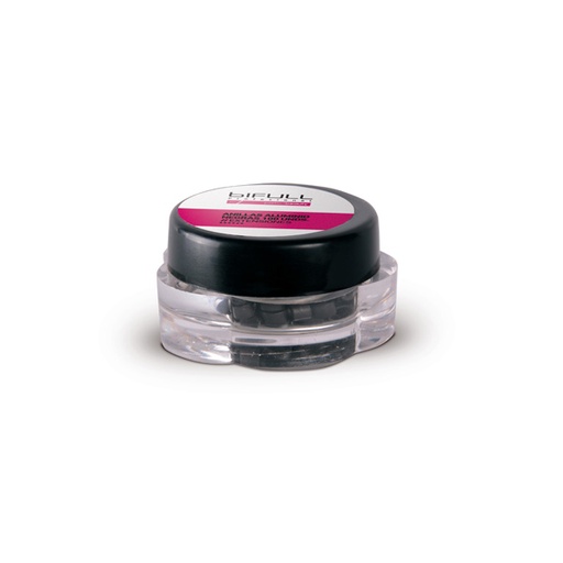 [BFEXT40868 13747] ANILLAS ALUMINIO NEGRAS 100 UNDS - BIFULL