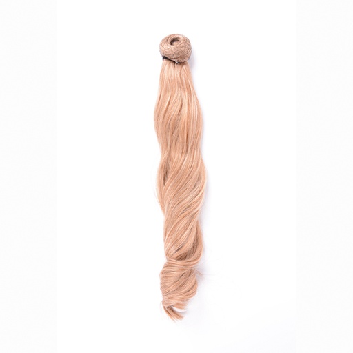 [BFEXT40371 8554] COLETA RIZADA MECHAS 50CM MOD 27-613 RUBIO CLARO/RUBIO PLATINO NATURAL - BIFULL