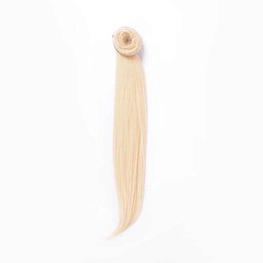 [BFEXT40362 8545] COLETA LISA 50CM MOD 613 RUBIO PLATINO NATURAL - BIFULL