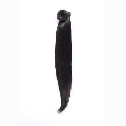 [BFEXT40359 8542] COLETA LISA 50CM MOD 1B NEGRO AZULADO - BIFULL